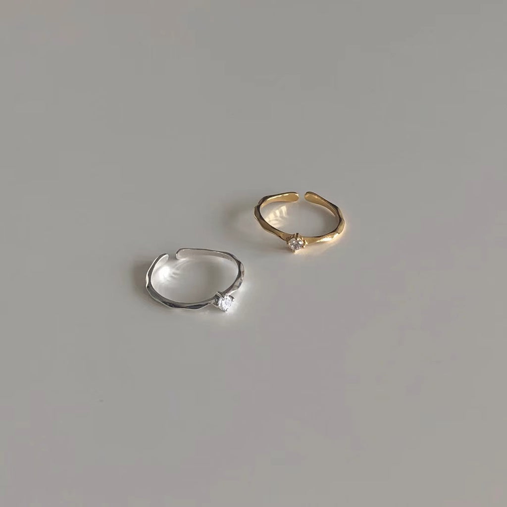 925Silver Basic Cubic Ring